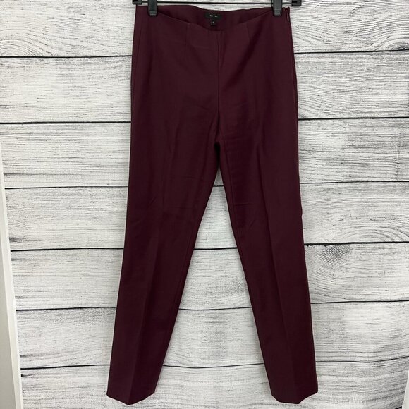 Theory maroon Pants - Picture 1 of 3